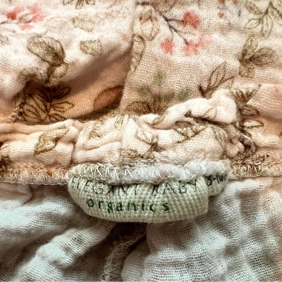Elegant Baby Organic Woodland Creatures Baby Girl Outfit Size 3-6M - Picture 2 of 3